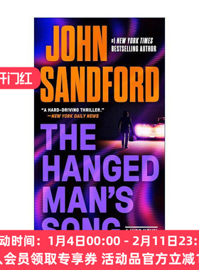 英文原版 The Hanged Man's Song Kidd Book 4 基德系列4 上吊者之歌 惊悚悬疑小说 John Sandford 英文版 进口英语原版书籍
