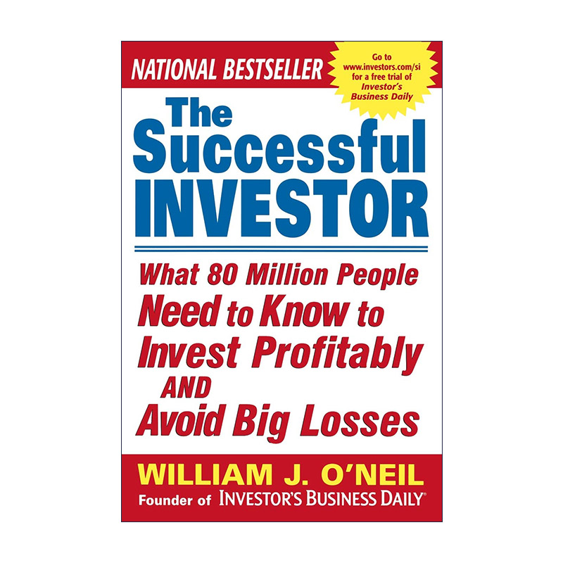 英文原版 The Successful Investor 笑傲股市之股票买卖原则 威廉·欧奈尔 英文版 进口英语原版书籍