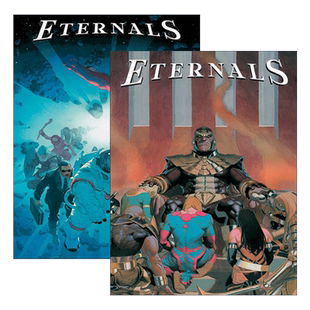 英文原版 Eternals 永恒族系列2册 漫威漫画 Kieron Gillen 英文版 进口英语原版书籍