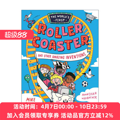 英文原版 The World’s First Rollercoaster 过山车及其余事物的发明故事 蓝彼得图书奖得主Mike Barfield 进口英语原版书籍