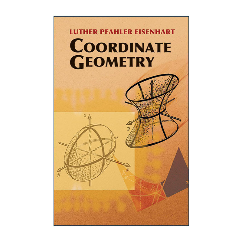 英文原版 Coordinate Geometry 坐标几何 数学 Luther Pfahler Eisenhart 英文版 进口英语原版书籍