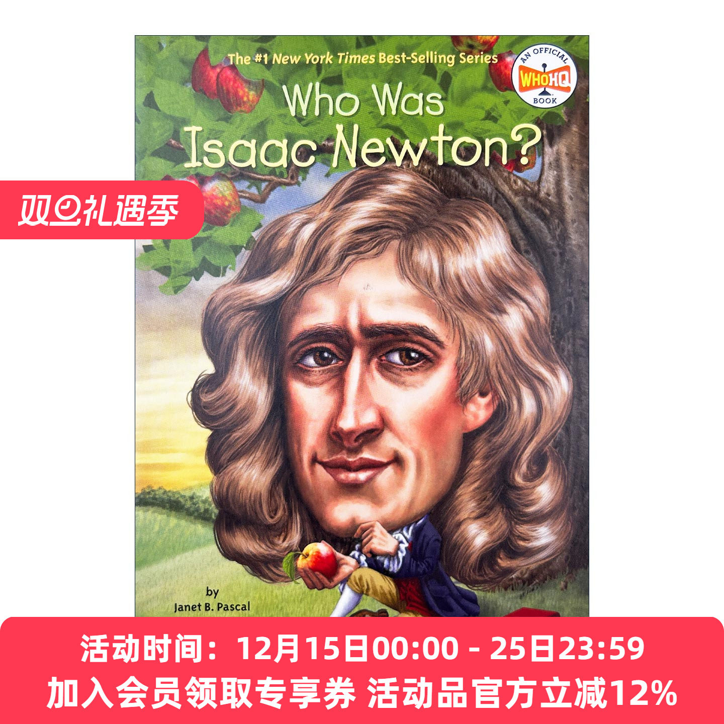 英文原版 Who Was Isaac Newton? 谁是艾萨克 牛顿？ 英文版 进口英语原版书籍