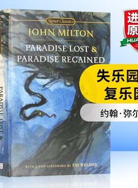 失乐园和复乐园 英文原版 Paradise Lost and Paradise Regained 英文版原版 正版进口英语书籍