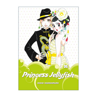 同名动漫漫画 书籍 Jellyfish 进口英语原版 英文版 东村明子 水母公主6 海月姬 Princess 英文原版
