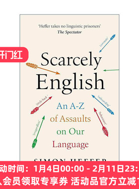 英文原版 Scarcely English 英语不再 互联网与社媒对我们语言的攻击 精装 英文版 进口英语原版书籍