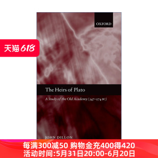 Plato 老学园研究 Heirs The 274 347 柏拉图 英文原版 后裔 进口英语原版 英文版 书籍