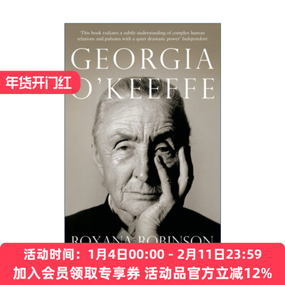英文原版 Georgia O'Keeffe A Life 乔治亚·欧姬芙传 英文版 进口英语原版书籍