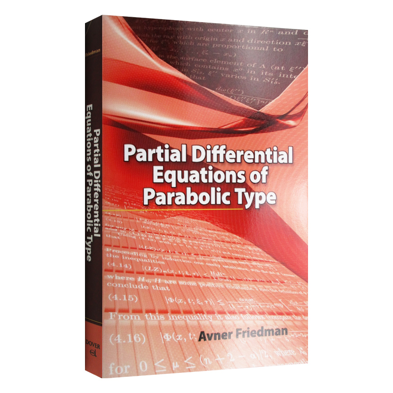英文原版 Partial Differential Equations of Parabolic Type 抛物型偏微分方程 英文版