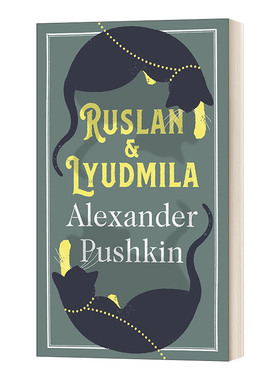 华研原版 英文原版 Ruslan and Lyudmila Dual Language 鲁斯兰和柳德米拉 普希金 Alma经典系列 英俄双语 英文版 进口英语原版书