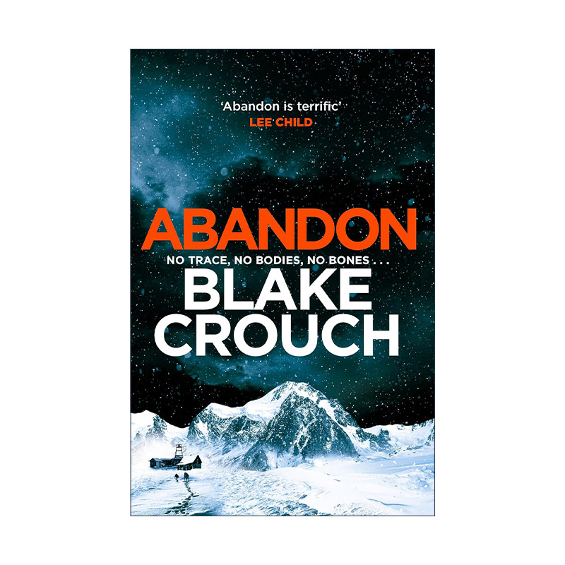 英文原版 Abandon 遗弃 惊悚悬疑推理小说 人生复本作者布莱克·克劳奇 Crouch Blake 英文版 进口英语原版书籍