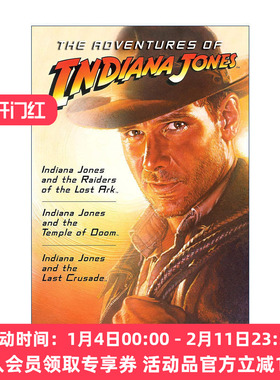 英文原版 The Adventures of Indiana Jones 印第安纳·琼斯历险记 夺宝奇兵小说 英文版 进口英语原版书籍