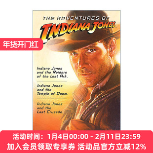 英文原版 The Adventures of Indiana Jones 印第安纳·琼斯历险记 夺宝奇兵小说 英文版 进口英语原版书籍