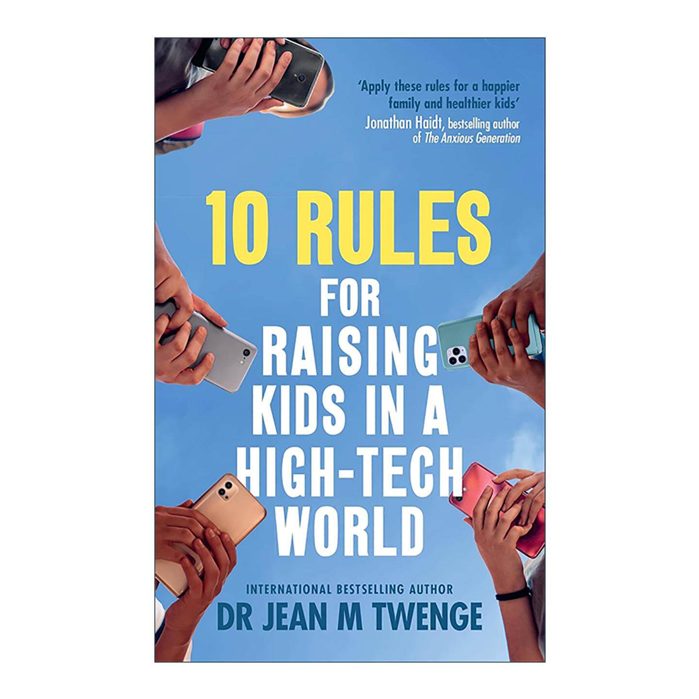 英文原版 10 Rules for Raising Kids in a High-Tech World 智能手机时代养育孩子的10条法则 英文版 进口英语原版书籍