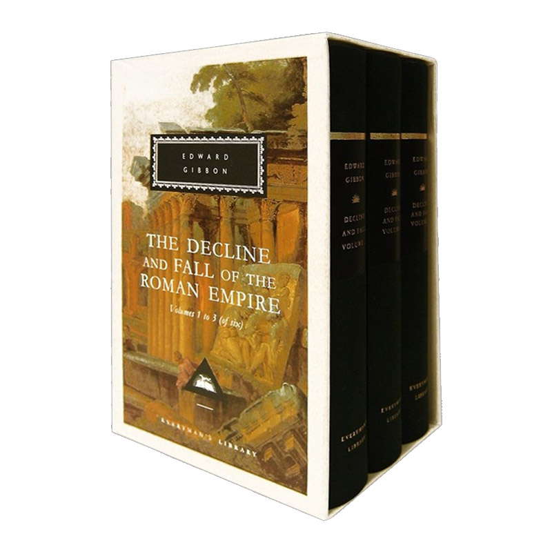 罗马帝国衰亡史1-3 英文原版小说 The Decline and Fall of the Roman Empire 英文版 正版 进口英语原版书籍