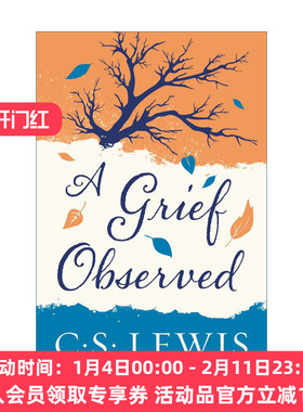 英文原版 A Grief Observed 卿卿如晤 纳尼亚传奇作者CS刘易斯悼亡手记 英文版 进口英语原版书籍