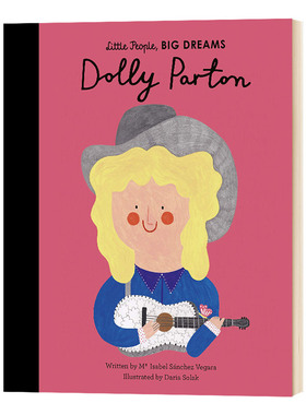 英文原版Little People, Big Dreams：Dolly Parton 小人物大梦想儿童精装绘本 多莉·帕顿