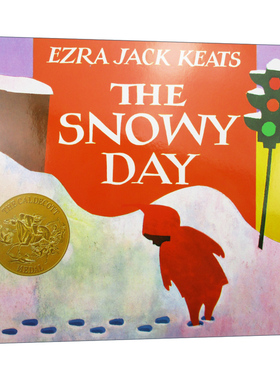 英文原版 The Snowy Day 下雪天 平装绘本 1963年凯迪克金奖 艾兹拉杰克季兹 Ezra Jack Keats 英文版 进口英语原版书籍
