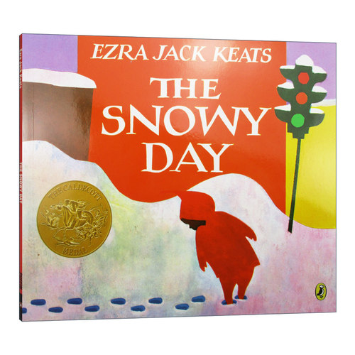 英文原版 The Snowy Day 下雪天 平装绘本 1963年凯迪克金奖 艾兹拉杰克季兹 Ezra Jack Keats 英文版 进口英语原版书籍
