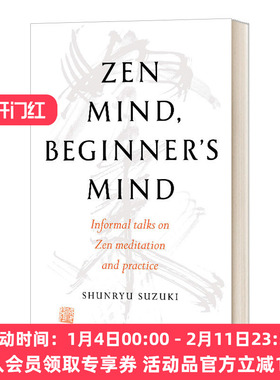禅者的初心 英文原版 Zen Mind Beginner's Mind 铃木俊隆 英文版 进口英语原版书籍