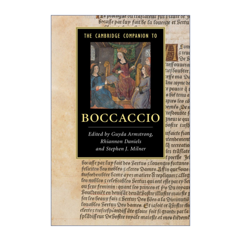 剑桥文学指南英文原版 The Cambridge Companion to Boccaccio薄伽丘英文版进口英语原版书籍-封面