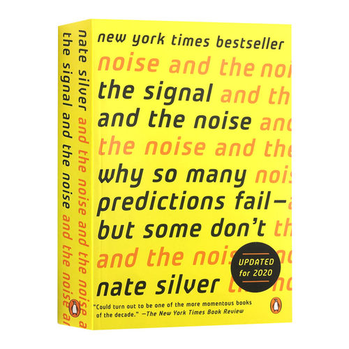 信号与噪声 英文原版 The Signal and the Noise 罗辑思维书单 英文版 进口英语原版书籍