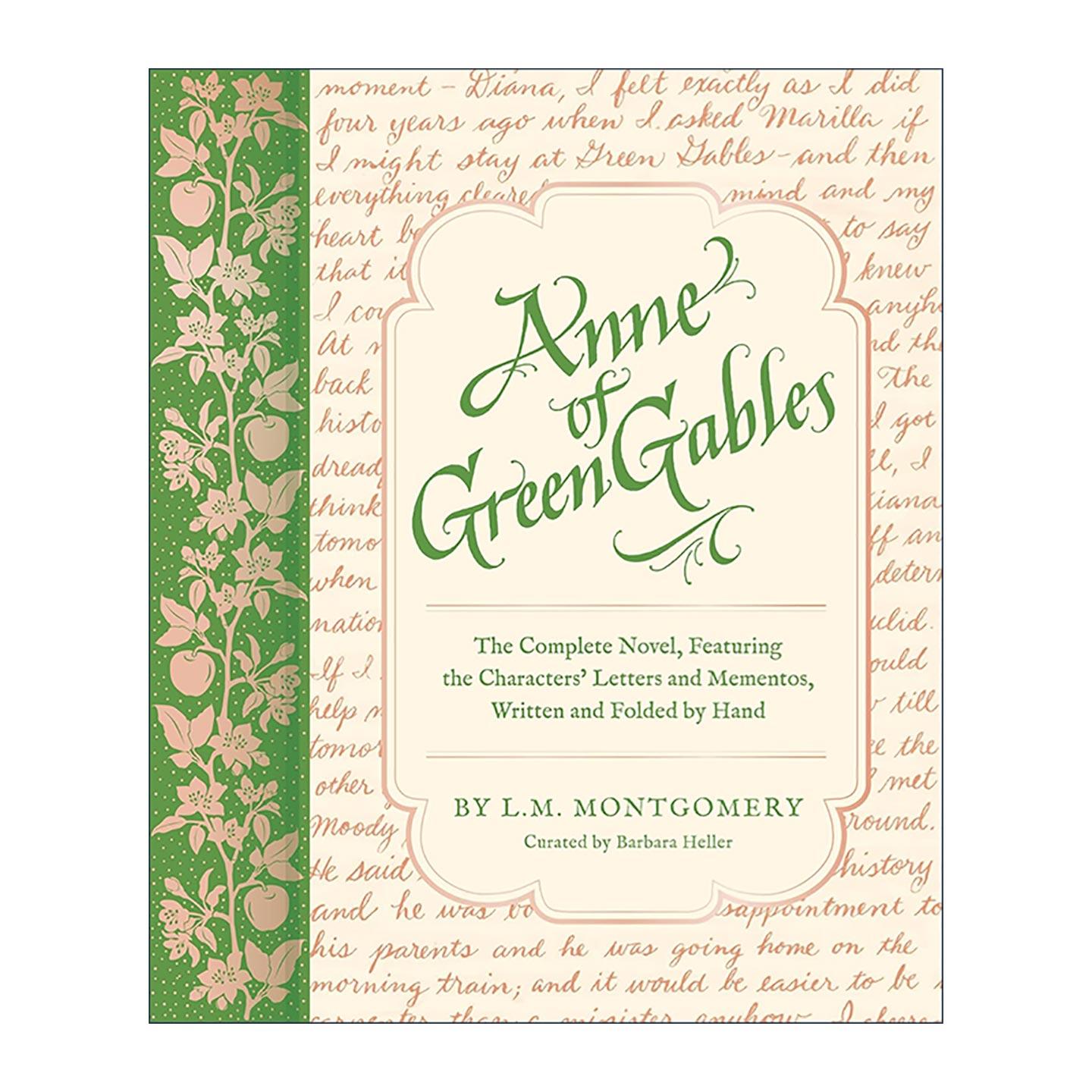 英文原版 Anne of Green Gables 绿山墙的安妮全集 附角色手写信件与纪念品 精装 英文版 进口英语原版书籍