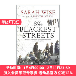 英文原版 The Blackest Streets 黑暗街道 维多利亚时期的贫民窟 Sarah Wise 英文版 进口英语原版书籍