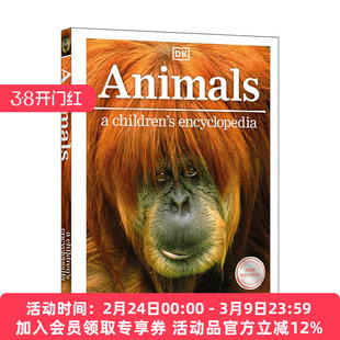 英文原版 Animals a Children's Encyclopedia 动物百科全书 DK儿童科普百科精装 英文版 进口英语原版书籍