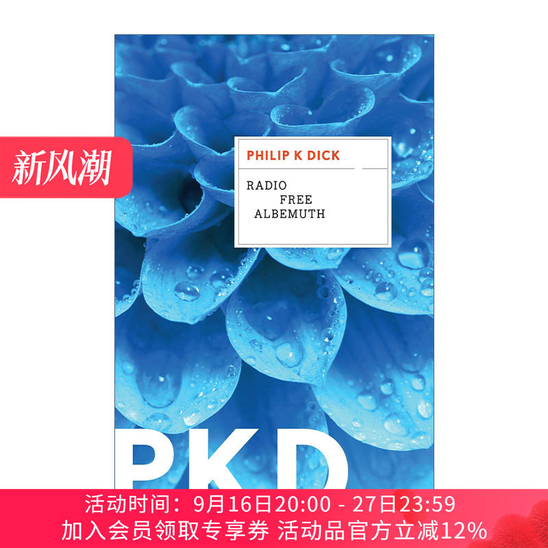 艾博姆斯自由电台  英文原版小说 Radio Free Albemuth 影视原著 菲利普迪克 英文版 进口英语原版书籍