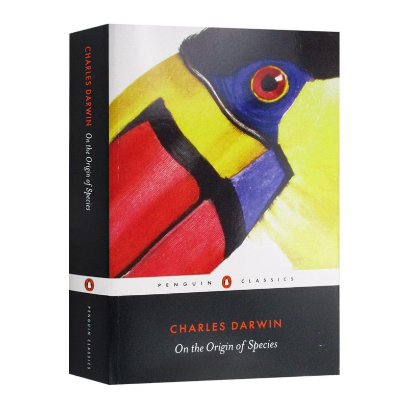 达尔文 物种起源 英文原版 On The Origin Of Species 黑经典 英文版 进口英语原版书籍