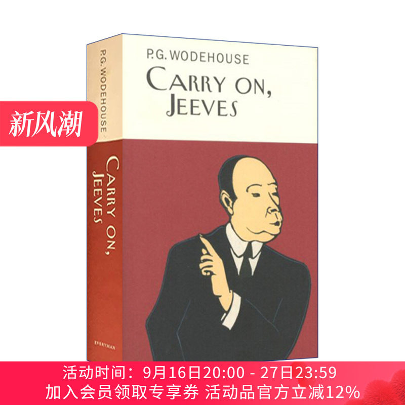 继续,吉夫斯 英文原版 Carry On Jeeves 万能管家吉夫斯系列 Everyman精装收藏版 英文版 进口英语原版书籍