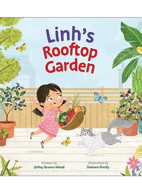 英文原版 Linh's Rooftop Garden Where In the Garden 林的屋顶花园 花园在哪里系列 儿童科普百科绘本 英文版 进口英语原版书籍