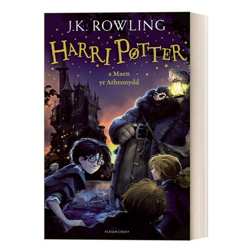 英文原版小说 Harry Potter and the Philosopher's Stone Welsh 哈利波特与魔法石 哈利波特#1 威尔士语版 精装 英文版 进口书籍