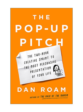 英文原版 The Pop-up Pitch 快速演讲 2小时10页纸搞定所有演讲 精装 英文版 进口英语原版书籍