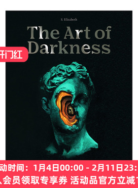 英文原版 The Art of Darkness A Treasury of the Morbid Melancholic and Macabre 暗黑艺术 精装 英文版 进口英语原版书籍
