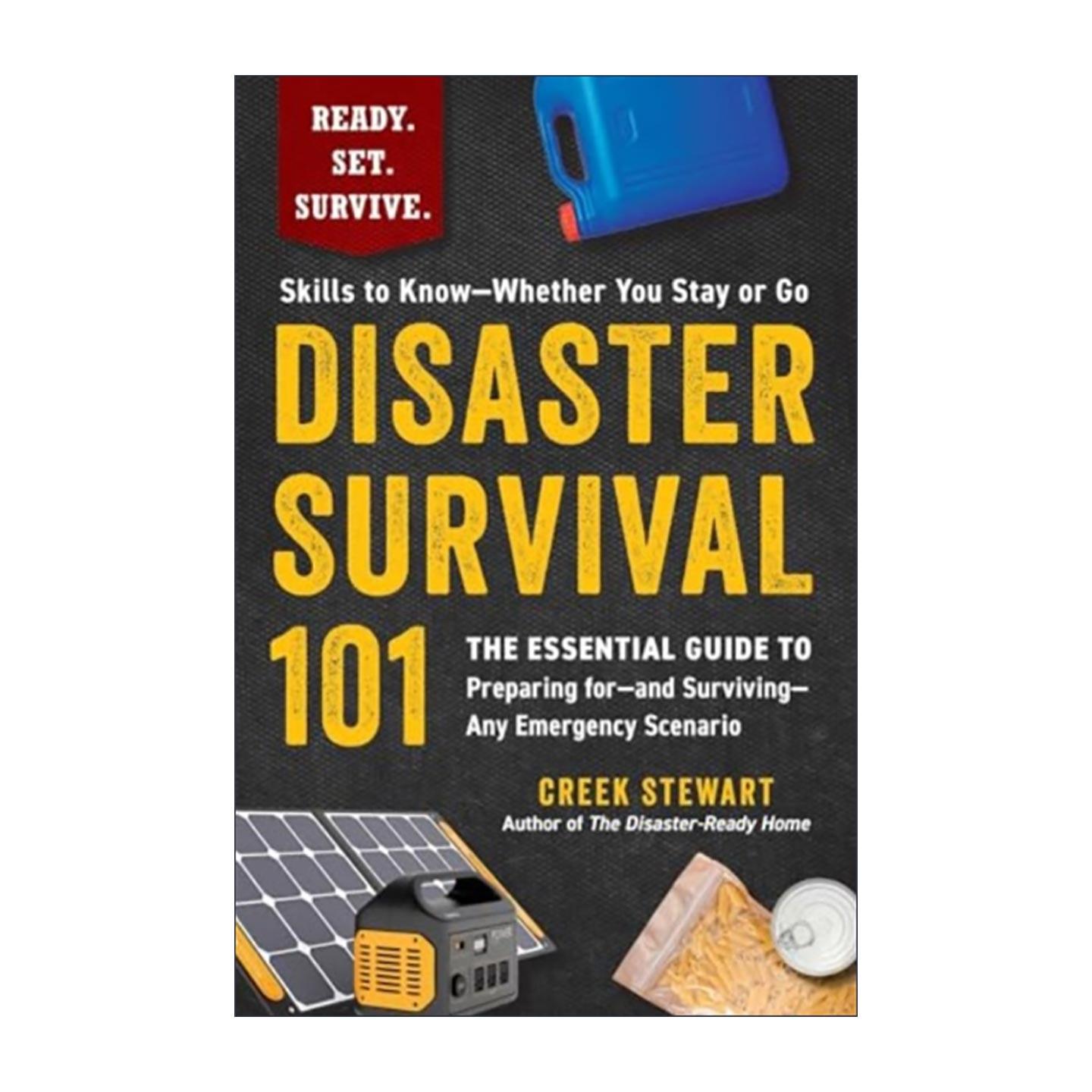 英文原版 Disaster Survival 101 灾害求生入门指南 应对各类紧急场景的准备与求生手册 英文版 进口英语原版书籍