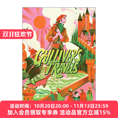 英文原版 Classic Starts Gulliver’s Travels 开始读经典 格列佛游记 精装 英文版 进口英语原版书籍