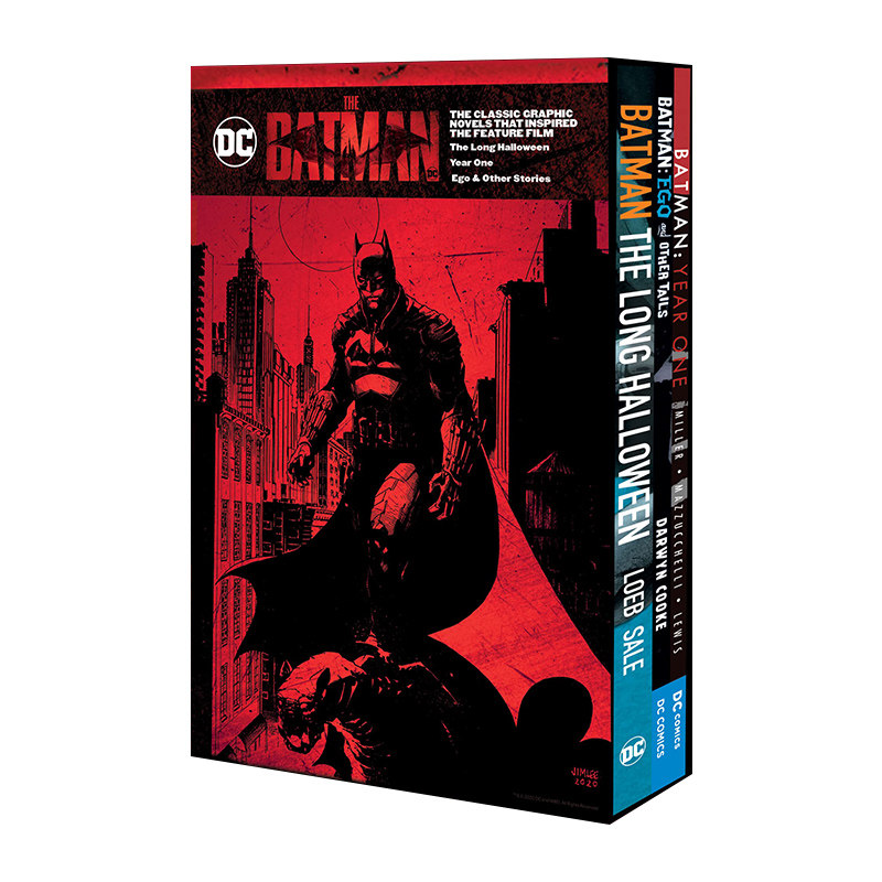 蝙蝠侠套装 英文原版 The Batman Box Set 动作冒险故事科幻漫画 英文版 进口英语原版书籍