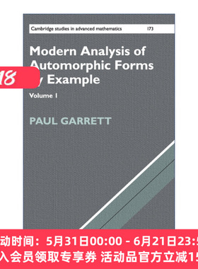 自守形式的现代案例分析  英文原版 Modern Analysis of Automorphic Forms By Example 卷一 剑桥高等数学研究系列 精装 进口书籍