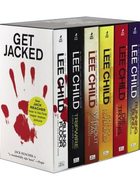 英文原版 Lee Child's Jack Reacher 1-6 Boxed Set 李·查德侠探杰克系列1-6盒装套装 英文版 进口英语原版书籍