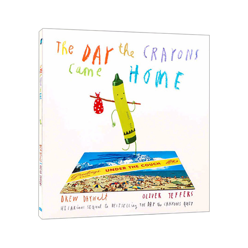 英文原版绘本 The Day The Crayons Came Home 小蜡笔大罢工续集 蜡笔要回家 Oliver Jeffers平装绘本 英文版 进口英语原版书籍