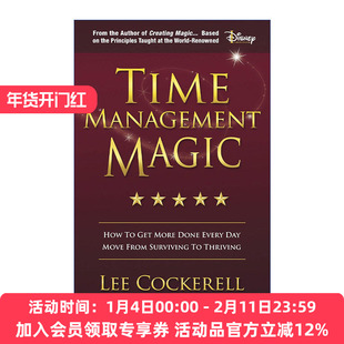 你打算什么时候开始  英文原版 Time Management Magic 即刻开始 做高段位的行动者 精准成长作者Lee Cockerell 进口英语原版书籍