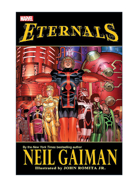 英文原版 Eternals By Neil Gaiman New Printing 永恒族 新印版 漫威漫画 Neil Gaiman尼尔·盖曼 英文版 进口英语原版书籍