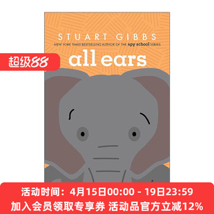 英文原版 All Ears 欢乐丛林系列 精装 间谍学校作者 斯图亚特吉布斯 英文版 进口英语原版书籍
