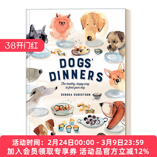 英文原版 Dogs' Dinners 狗狗食谱 50道宠物健康食谱 精装 英文版 进口英语原版书籍