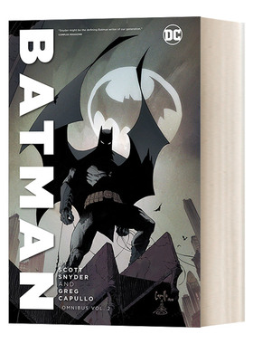 DC漫画新52蝙蝠侠完全收藏版2 英文原版 Batman by Scott Snyder & Greg Capullo Omnibus Vol. 2   精装 英文版 进口英语原版书籍