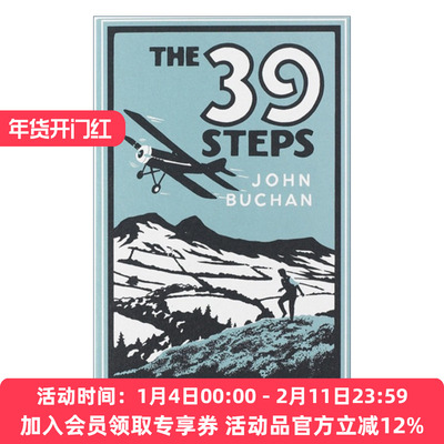 三十九级台阶 英文原版 The Thirty-Nine Steps 约翰·巴肯 英文版 进口英语原版书籍