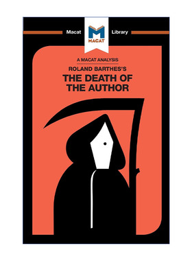 罗兰巴特  英文原版 Roland Barthes's The Death of the Author 作者之死 MACAT解读系列 英文版 进口英语原版书籍