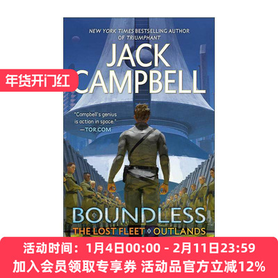 英文原版 Boundless The Lost Fleet Outlands 01 迷失的舰队 外域系列1 无边无际 巨龙奖提名 科幻小说 英文版 进口英语原版书籍