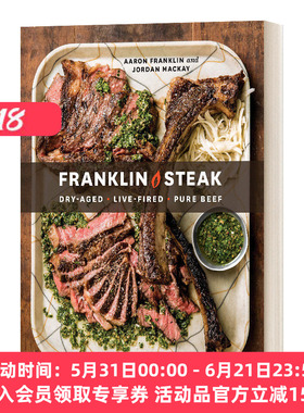 英文原版 Franklin Steak 富兰克林牛排 精装 英文版 进口英语原版书籍